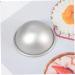 COHEALI Circle Stencil 4PCS soap molds food molds cake mold Aluminum Molds Bath Moulds cake pan puck 3d baking mold Silver medium - Buy Online on GoSupps.com
