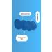 Buy Velvet Metatarsal Pads - Six Pack Adhesive Forefoot Cushion for Metatarsalgia & Morton's Neuroma - Medium Blue - Buy Online on GoSupps.com