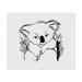 2 x Microfiber Glasses Cleaning Cloths "Cute Koala" (LC00023782)