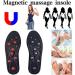 Eeuk Body Detox Magnetic Foot Acupuncture Insoles - Comfort Massage Therapy Shoes for Men - 1 Pair - Buy Online on GoSupps.com