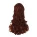 Morticia Beehive Vintage Wig | Long Curly Updo Victorian Fembot Drag Wig - Garnet Color for Women - Buy Online on GoSupps.com