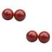 Gatuida 4 pieces balls to strengthen the wrist deep fabric medicine balls body massage stress ball massage ball mahogany handball medicine ball ball on the wrist fitness product bamboo