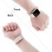 Wepro Replacement Bands for Fitbit Versa SmartWatch - Beige, Small 5.5-7.2 - Buy Online on GoSupps.com