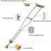 Adult Crutches Pair of Adult Crutches Aluminum Underarm Crutches Adjustable Ergonomic Crutches with Underarm Pads Medical Crutches Canes Convenient Independence Medium - Buy Online on GoSupps.com