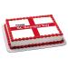ENGLAND ST GEORGES DAY ENGLISH FLAG A4 PREMIUM Edible RICE WAFER Cake Topper D2