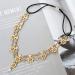 Gonioa Crystal Bohemian Head Chain Jewelry with Pendant - Women's Rhinestone Headpiece and Pearl Hair Accessory - Buy Online on GoSupps.com