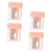 4pcs Pencil Sharpener Eyeliner Sharpener Makeup Sharpener Makeup Pen Sharpener Lipstick Sharpener Cosmetic Pen Sharpener Makeup Tool Single Hole Sharpener Woman Makeup Accessories