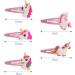 20 PCS Unicorn Hair Clips for Kids - Cute Cartoon Hair Barrettes for Girls - Buy Online on GoSupps.com