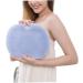 Muzrunq Shower Foot Back Scrubber Massage Pad - Non-Slip Suction Cups, Softer Bristles Bath Cushion (Blue) - Buy Online on GoSupps.com