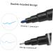 Healeved 10pcs Marker Pen Waterproof Brow Pencil Pen Brow Pen Tool Pen Plastic 13.9x1.8cm Blue - Buy Online on GoSupps.com