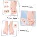 VANZACK Thumb Splint Separator 2 Pairs - Silicone Sleeves for Bunion Relief and Metatarsal Pads - Reusable and Breathable - 2.7x2.2cm - Buy Online on GoSupps.com