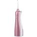GeRRiT Cordless Flosser Teeth Cleaner USB Rechargeable Oral Irrigator for Travel IPX7 Waterproof 3-Mode Water Flossing with 2 Jet Tips 360 Rotating Nozzle for Home