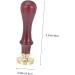 VINTORKY 1pc Dispensing Plate Tool Envelopes Wax Seal Tools Retro Wax Seal Stamp Copper Copper Head 1 count (Pack of 1) Brown - Buy Online on GoSupps.com