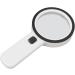 Magnifying Glass 12 Ant 30X Coin Checking Magnifier Reading Optics Magnifying Glass with Light 30X Magnifying Glass with Glass Mirror for Led Large Double Glass White Light and - Buy Online on GoSupps.com