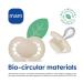 MAM Original Pacifiers Set of 2 (16+ Months) - SkinSoft Silicone Organic Round Pink with Case - Buy Online on GoSupps.com