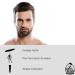 Man's Beard - 100% Made in France - Shaving Gel - Transparent Precision Beard with Aloe Vera Sensitive Skin - Capacity: 75 ml in Tube - Ingredients of natural origin - Buy Online on GoSupps.com