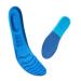 2 Pair Memory Foam Insoles Sports Cushioning Breathable Massage Soft Cut Free Insole Comfortable Elastic Insoles for Men Women(40-45 295mm)