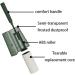 Lint Roller 60 Sheets | Portable Sticky Hair Roller with Handle & Refill - Ideal for Pet Hair Clothes & Furniture - Green Fur Removal Tool - Buy Online on GoSupps.com