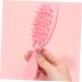 Ipetboom Hair Washing Brush | Massage & Style for Hair Growth | Dandruff Removal & Baby Hairdressing Comb - Pink - Buy Online on GoSupps.com