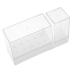 Set of 2 Sanding Storage Box Holder for Manicure Drill Stand for Drill Holder for Nails Nail Bit Holder White