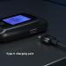Rechargeable Alcohol Tester Three Color Indication Portable Breathalyzer with Hanging Hole Design USB Charging for Personal Use (Black) - Buy Online on GoSupps.com