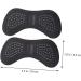 FRCOLOR 3 Pairs Ear Piercing Kit & Heel Cushions - Comfort Inserts for Women's High Heels | Non-Slip Sponge Foot Pads - Buy Online on GoSupps.com
