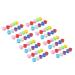 Perfk 50 Multi-Colored Aluminum Pigeon & Chicken Leg Rings - Identification Bands for Birds & Poultry - Buy Online on GoSupps.com