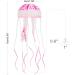 6PCs Glowing Jellyfish Aquarium Decoration | Bright Artificial Ornaments for Fish Tanks - Buy Online on GoSupps.com