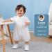 White Baptism Outfit for Boys | Baby Boy Romper | Linen Onesie | Christening Jumpsuit 3-6 Months - Buy Online on GoSupps.com