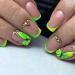 Sarpoer French Butterfly False Nails Detachable Press on Nails DIY Manicure Glitter Diamond Nails ABS - Buy Online on GoSupps.com