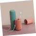 Beavorty Toothpaste Brush Container - 2 Piece Travel Tooth Cleaning Organizer in Green 5.5x5.5x19cm | International Shipping Available - Buy Online on GoSupps.com