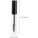 Healeved 9 Pcs 10ml Empty Mascara Tube Clear Mascara Tube Containers with Lids Lip Gloss Containers Funnel 1 g (Pack of 1) As Shownx3pcs - Buy Online on GoSupps.com