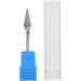 Lyrlody Nail Drill - Professional Conical Tungsten Steel Tip for Manicure Pedicure Gel & Acrylic Nail Art - Medium Grained (Blue Label) - Buy Online on GoSupps.com