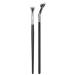 gootrades Lot de 2 brosses mascara pour des effets naturels relev s et am liorer les cils inf rieurs fibre synth tique application lisse sans traces agglom ration mascara facile utiliser sur Lot de 2 brosses mascara noires
