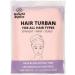 PROTECHT DRYPLUS Super Absorbent Microfibre Hair Turban - Gossamer Pink | Quick Drying Hair Wrap - Buy Online on GoSupps.com