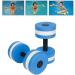 2PCS Blue Water Aerobic Dumbbells Set for Pool Workouts | Aqua Fitness Barbells for Weight Loss | 5.9''x10.63 - Buy Online on GoSupps.com