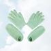 DEARMAMY Paraffin Wax Mitts 1 Set of Gel Spa Moisturizing Sock & Glove Hand Moisturizing Overnight for Skin Care Dry Cracked Spa Treatment Chapped Hands and Feet Moisturizing Socks - Buy Online on GoSupps.com