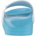 adidas Women's Adilette Slides Sandal 9 - White/Blue Rush Met/Sky Rush - Buy Online on GoSupps.com