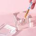 Nail Dappen Dish Crystal Glass Manicure Nail Cup Nail Liquid Cup with Lid Professional Acrylic Liquid Monomer Small Dappen Dish for Acrylic Nails Transparent - Buy Online on GoSupps.com