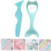 FOMIYES 6 Pcs Makeup Set Lash Set Eyelash Mascara Makeup Tools Baffle Eye Shadow Cosmetic Blue Lash Curler Makeup Eyeshadow Beauty Set Makeup Mascara - Buy Online on GoSupps.com