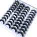 Buy 4 Pairs 3D Mink Hair False Eyelashes | Criss-Cross Wispy Fluffy | 25-30mm Handmade Eye Makeup Tools (F082) - International Shipping Available - Buy Online on GoSupps.com