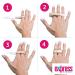 Express Orthopaedic Finger Loop Support/Buddy Loop Straps - 6 Units - Wide 2.5cm Width - Buy Online on GoSupps.com