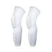 Knee Pads Compression Leg Sleeve Calf Shin Support Protector Gear Sprots Brace for Men Women Volleyball Basketball Football Weightlifting and More - Pair of Sleeves (White X-Large) White X-Large