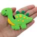Silicone Dinosaur Chew Necklaces for Sensory Kids - Perfect for Autism, ADHD, SPD - Anxiety Relief and Fidget Reduction - Blue & Green - Buy Online on GoSupps.com
