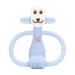 Baby Teething Toy - Monkey Shape Babies Teether for Comfortable Gum Massage (Dark Blue) - Buy Online on GoSupps.com