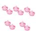 FRCOLOR 10 Pcs Small Glass Dish for Monomer Dappen Dish for Acrylic Nails Dappen Dish Bowl Nail Tips Clear Monomer Holder Stained Glass Colored Glass Dappen Bowl Pink Liquid Vegetable Bowl 4.2x4.2cmx5pcs Pinkx5pcs