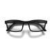 London mole glasses |Inventor reading glasses |Rectangular reading glasses |Cool reader |Stylish reading glasses |Unisex |Feder hinges |Recycled matt black 1.5 x