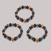Natural Tiger Eye Obsidian Hematite Bracelet Pure Handmade Elastic Bracelet for Men and Women Relieves Fatigue Brings Health and Good Luck. (6mm/8mm/10mm) - Buy Online on GoSupps.com