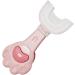 Kids U Shaped Toothbrush Manual U Shaped Toothbrush - Hangable Detachable Toothbrush Oral Cleaning Tools for Children 2-6 Years Dtt Pink 1 count (Pack of 1) - Buy Online on GoSupps.com