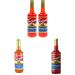 Torani Watermelon Flavour Syrup 750ml bottle 2 Pack red & Torani Peach Flavor Syrup 750ml & Torani C-34016 Syrup Strawberry 750 Milliliter (Pack of 1) Syrup+ Peach Syrup+ Syrup Strawberry